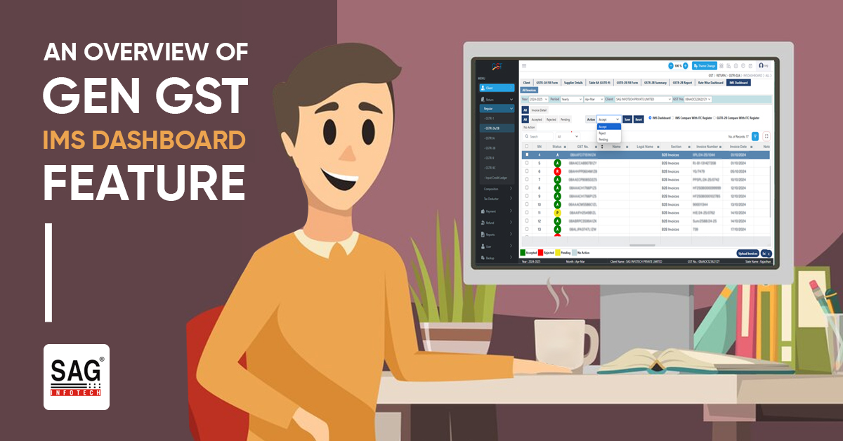 An Overview of Gen GST IMS Dashboard Feature