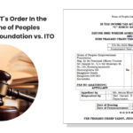 Bangalore ITAT's Order In the Case of Home of Peoples Empowerment Foundation vs. ITO