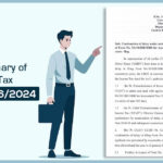 Brief Summary of Income Tax Circular No.16/2024