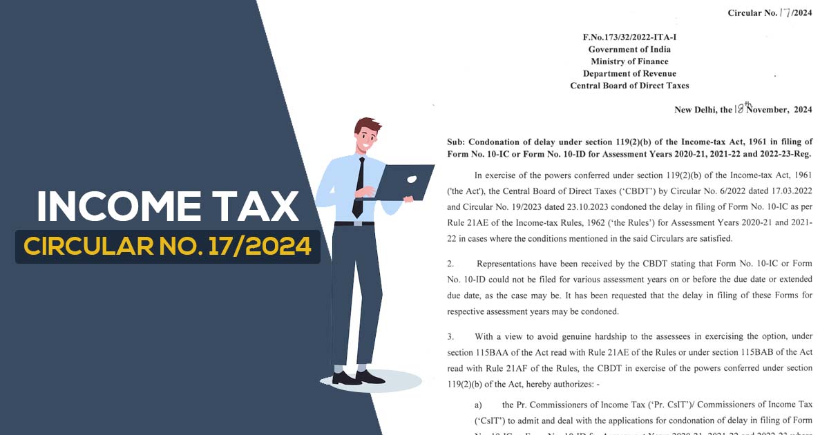 Income Tax Circular No. 17/2024