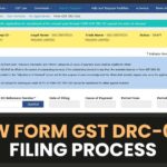 New Form GST DRC-03A Filing Process