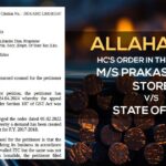 Allahabad HC's Order In the Case of M/S Prakash Iron Store vs. State Of U.P.