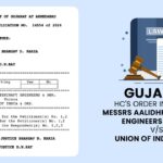 Gujarat HC's Order in Case of Messrs Aalidhra Texcraft Engineers & ANR. vs. Union of India & ORS