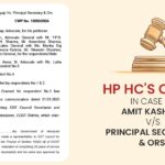 HP HC's Order in Case of Amit Kashyap vs. Principal Secretary & Ors.