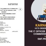 Karnataka HC The Income Tax Officer vs. The ADDL. Commissioner Of Income Tax and SMT.Preethi V