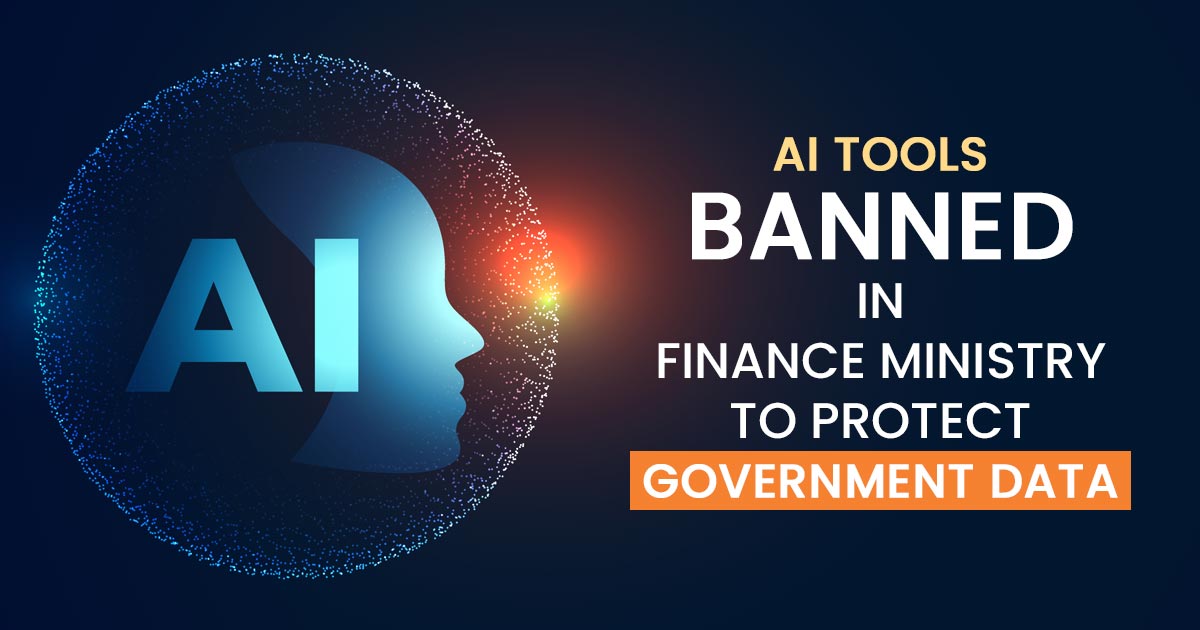 AI Tools Banned in Finance Ministry to Protect Government Data