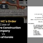 Kerala HC's Order In Case of Sreedhanya Construction Company Vs State of Kerala