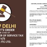 New Delhi CESTAT's Order In The Case Of Commissioner of Service Tax V/S M/S. ITC Ltd.