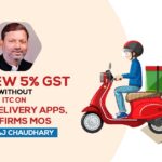 No New 5% GST Without ITC on Food Delivery Apps, Confirms MoS Pankaj Chaudhary