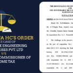 Telangana HC's Order in The Case of M/S Unique Engineering Enterprises Pvt.Ltd vs. Assistant Commissioner of Income Tax