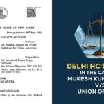 Delhi HC's Order In the Case of Mukesh Kumar Garg Vs. Union of India