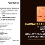 Karnataka HC's Order In Case of DCIT vs. Hewlett Packard Financial Services (India) Pvt Ltd