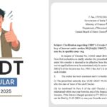 CBIC Circular No. 08/2025