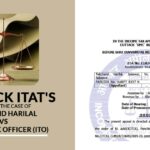Cuttack ITAT's Order in The Case of Tekchand Harilal vs. Income Tax Officer (ITO)