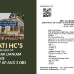 Gauhati HC's Order In Case of Smti Gichak Daniam Vs. The State of AP and 2 Ors