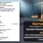 Karnataka HC's Order in The Case of Suresh Kumar Paruchuri vs. The Commissioner of Income-Tax (Appeals) National Faceless Appeal Centre