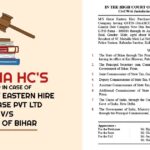 Patna HC's Order In Case of M/S Great Eastern Hire Purchase Pvt Ltd vs. State of Bihar