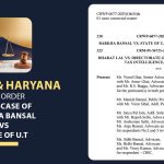 Punjab & Haryana HC's Order In the Case of Barkha Bansal vs. State of U.T