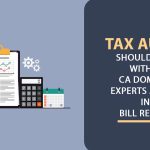 Tax Audit Should Stay Within CA Domain, Experts Advise in Bill Review