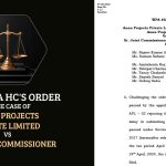 Calcutta HC's Order in The Case of Annu Projects Private Limited vs. Sr. Joint Commissioner