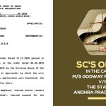 SC's Order in The Case of M/S Godway Funicrafts v/s The State Of Andhra Pradesh & Ors
