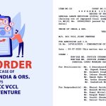 SC's Order in the Case of Union of India & Ors. vs. M/s HCC VCCL Joint Venture