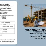 Visakhapatnam ITAT's Order in The Case of KVRECPL – Irpinfratech (JV) vs. The Assistant Commissioner of Income Tax