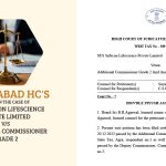 Allahabad HC's Order in The Case of M/S Safecon Lifescience Private Limited vs. Additional Commissioner Grade 2