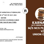 Karnataka HC's Order in The Case of M/S NCS Pearson INC vs. Union Of India