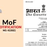 MoF Notification No. 4220(E)