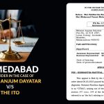 Ahmedabad ITAT's Order in The Case of Meenaz Anjum Dayatar vs. The ITO