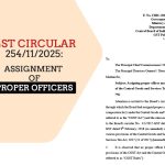 GST Circular 254/11/2025: Assignment of Proper Officers