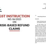 GST Instruction No. 062025 on Risk-Based Refund Claims