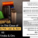 Gujarat HC's Order in The Case of Vineet Polyfab Pvt. Ltd. & Anr. vs. Union of India & Ors