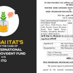 Mumbai ITAT's Order In the Case of Tata International Limited Provident Fund vs. ITO