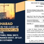 Allahabad HC's Order In The Case of M/s Smm Infratech Private Limited V/S State Of U.P. Thru. Prin. Secy. Institutional Finance Govt. Of U.P. Lko. And 2 Others