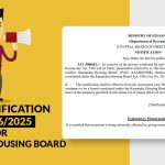 CBDT Notification No. 156/2025 for Karnataka Housing Board