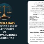 Hyderabad ITAT's Order in The Case of Seva Bharathi vs. The Commissioner of Income Tax