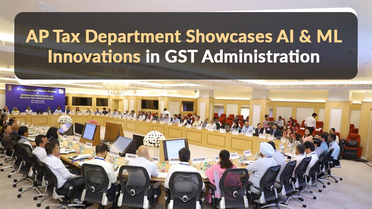AP Tax Department Showcases AI & ML Innovations in GST Administration