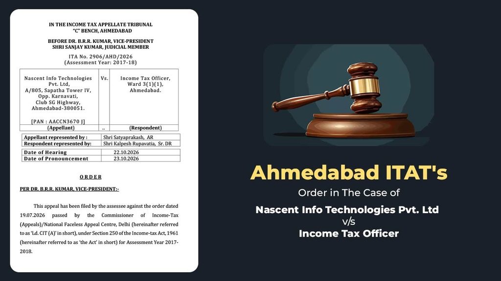 ITAT Ahmedabad Deletes Penalty for Misreporting of Income Over PF and ESI Disallowance